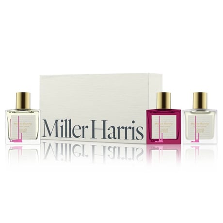 ミラーハリス Miller Harris スケルツォ トリオ コレクション 30ｍl×3種 オーデパルファム・エクストレ ドゥ パルファム・ヘア&ボディミスト フローラルオリエンタルウッディ 正規取扱