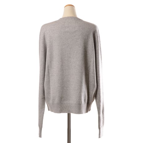 エクストリームカシミヤ extreme cashmere x n36 beclassis 長袖セーター カシミアなど ライトグレー 正規取扱