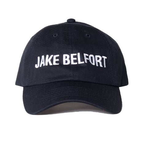 ジェイクベルフォート JAKE BELFORT ブランドロゴキャップ コットン エンブロイダリー ブラック