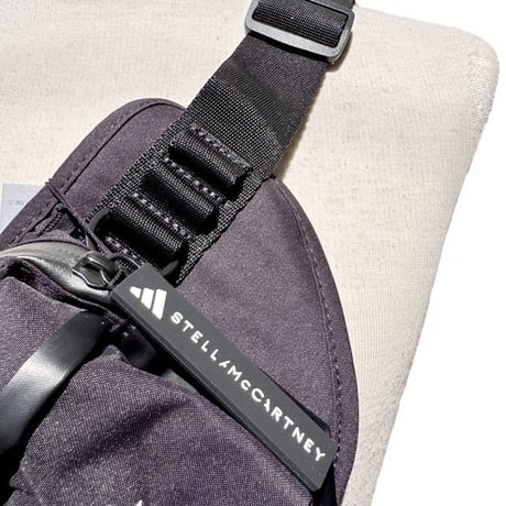 ステラマッカートニー stella mccartney アディダス adidas ウエストバッグ ポリエステル ブラック 正規取扱