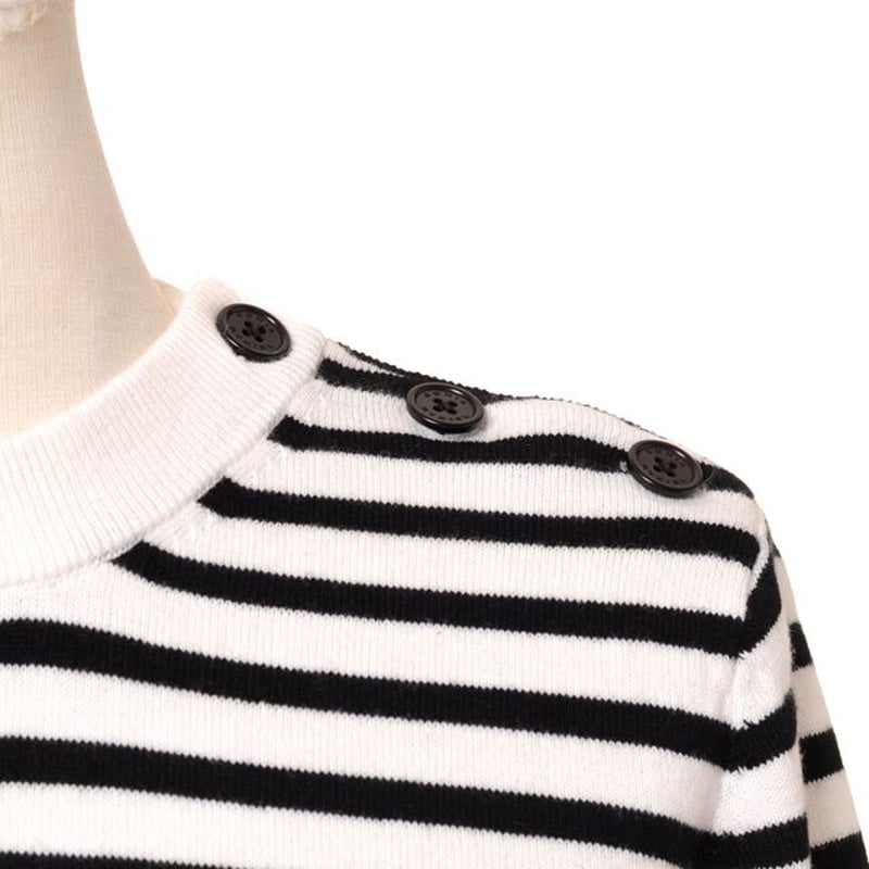 ソニアリキエル SONIA RYKIEL 長袖ボーダーマリンセーター ソニアリキエル SONIA RYKIEL 長袖ボーダーマリンセーター