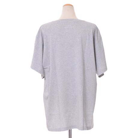 エムエムシックス メゾンマルジェラ MM6 MAISON MARGIELA カスタマイザブルTシャツ コットン ライトグレー