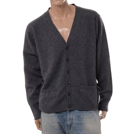 メゾン マルジェラ Maison Margiela カーディガン カシミアコットン ダービーグレー