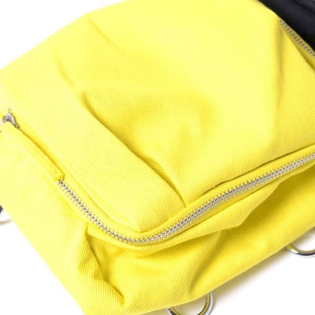 RAF SIMONS ラフシモンズ EASTPAK イーストパック ウエストバッグ ブラックイエロー