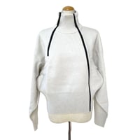 ステラマッカートニー stella mccartney アディダス adidas ファスナー付きニット長袖 アクリルなど アイボリー 正規取扱