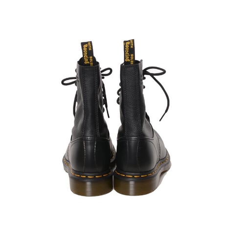 エムエムシックス メゾンマルジェラ MM6 MAISON MARGIELA レディース ドクターマーチンブーツ 牛革 ブラック