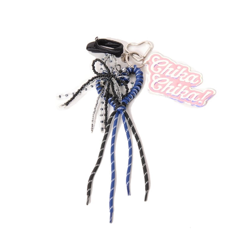 チカ キサダ chika kisada バレエチャームキーホルダー ポリエステル