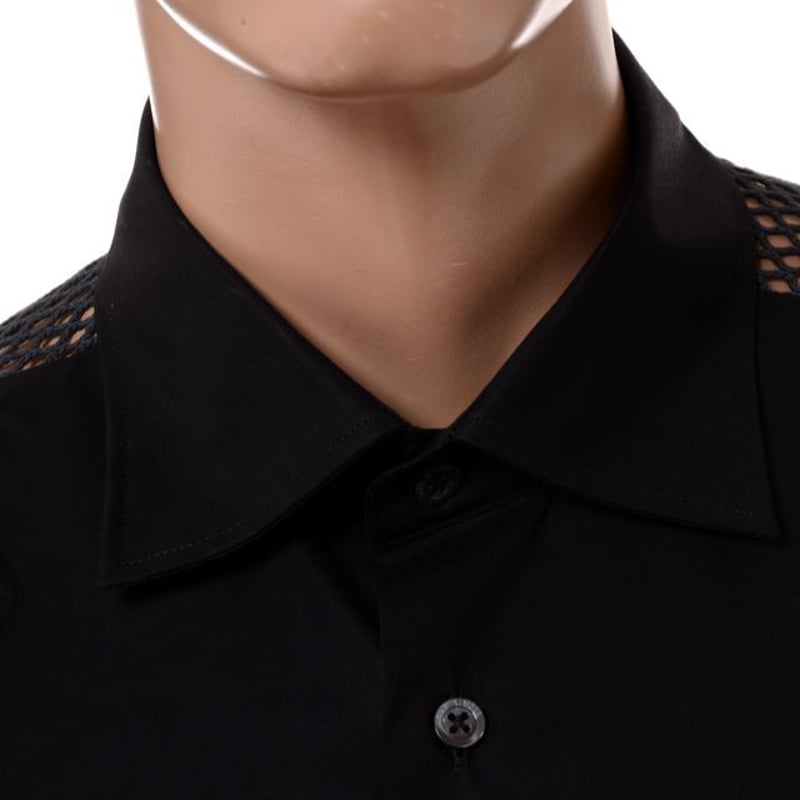 Raf Simons ブラック ノースリーブシャツ 46　ラフシモンズ Raf Simons ブラック ノースリーブシャツ 46 ラフシモンズの通販はau