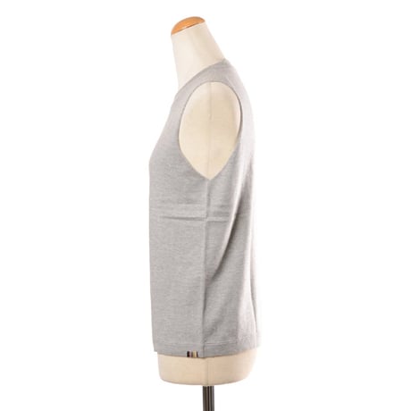 エクストリームカシミヤ extreme cashmere x n°421 player タンクトップ コットンカシミヤ グレー 正規取扱