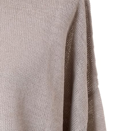 ブルネロクチネリ Brunello Cucinelli ボクシーフォルムセーター コットン グレージュ