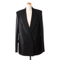 ステラマッカートニー stella mccartney ダブルボーイフレンドジャケット ウール ブラック