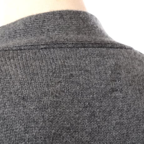 エクストリームカシミヤ extreme cashmere x Ｖネックカーディガン カシミア グレー