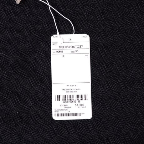 マルニ Marni リボン付きカットソー オーガニックコットン ホワイト