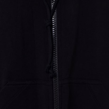 ラフシモンズ RAF SIMONS ミディアムレングスフリースケープ コットン ブラック