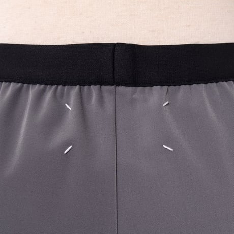 メゾン マルジェラ Maison Margiela ウエストゴムパンツ ストレッチジャージー グレー
