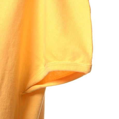エムエムシックス メゾンマルジェラ MM6 MAISON MARGIELA ヴィンテージジャージーロゴTシャツ コットン イエロー 正規取扱