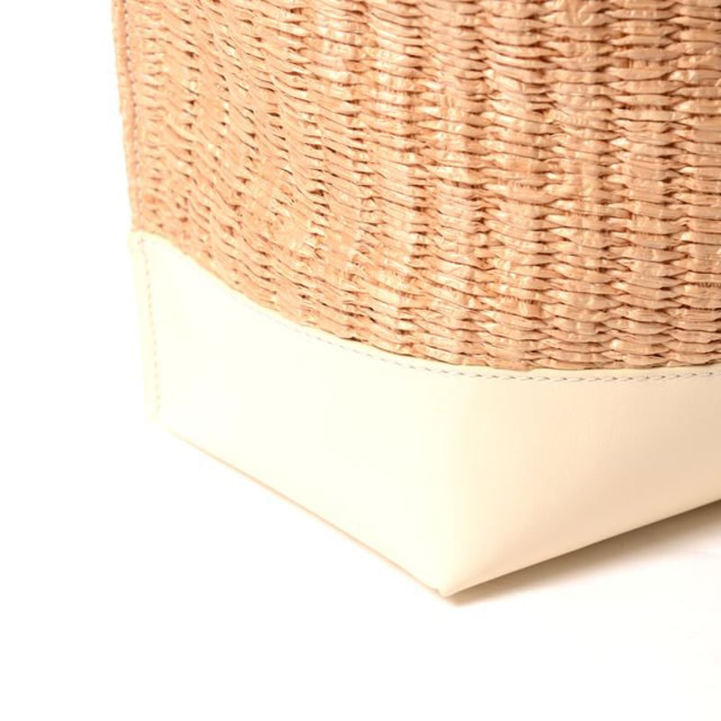 マルニ Marni Museoスモールホーボーバッグ ラフィアなど ナチュラル