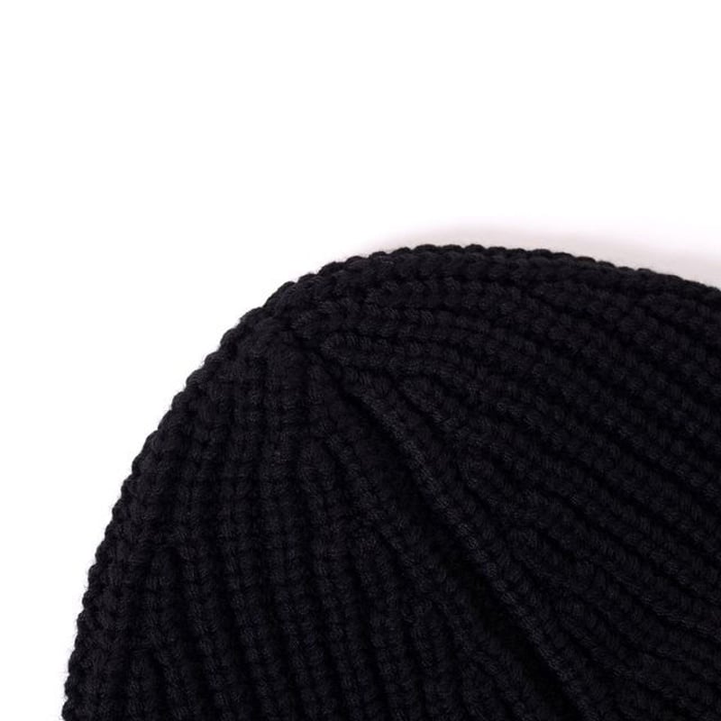 メゾン マルジェラ Maison Margiela ニット帽 ウール ブラック | YOKOA