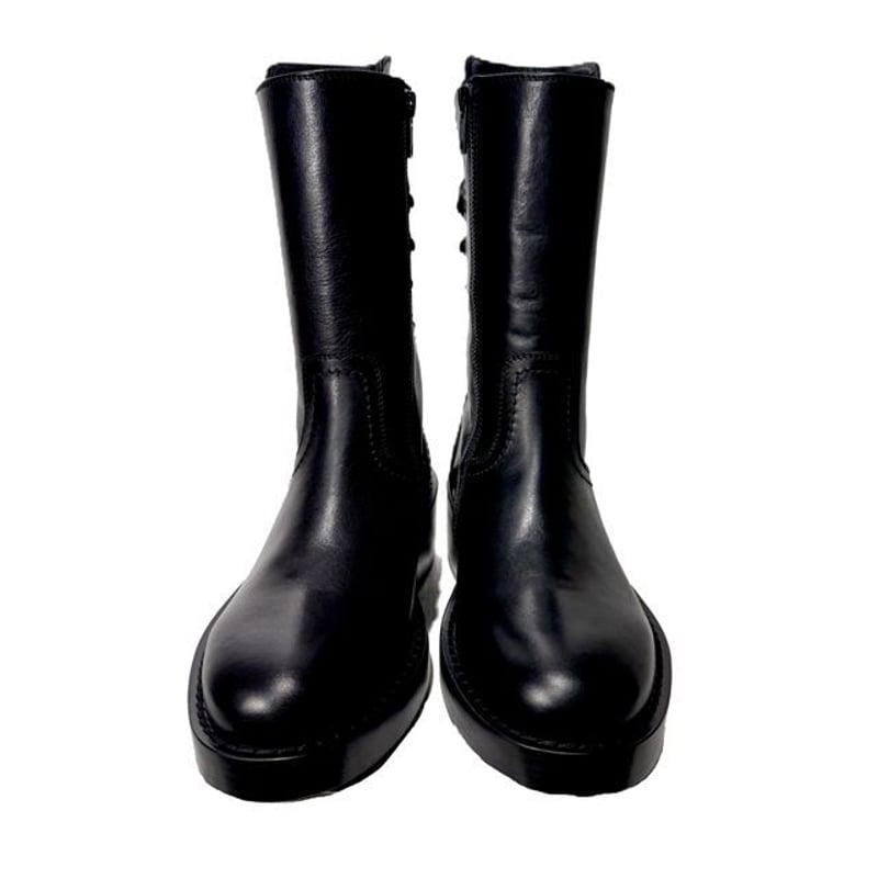 アンドゥムルメステール ann demeulemeester 後ろレースアップブーツ