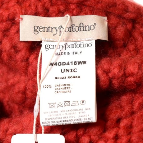 インポートブランド import brand ジェントリーポルトフィーノ Gentry Portofino マフラー カシミヤ レッド