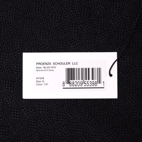 プロエンザスクーラー Proenza Schouler ワンピース レーヨンストレッチ ブラック