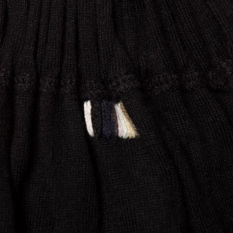 エクストリームカシミヤ extreme cashmere x manyshortロング丈スカート コットンカシミヤ ブラック