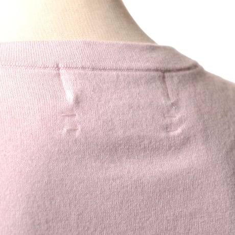 エクストリームカシミヤ extreme cashmere x cleanVネック半袖カットソー コットンカシミヤ マニキュア