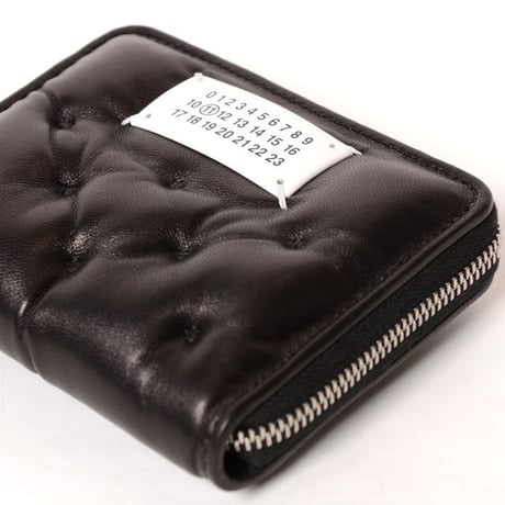 メゾン マルジェラ Maison Margiela グラムスラムエンブロイダーウォレットスモール ブラック 正規取扱