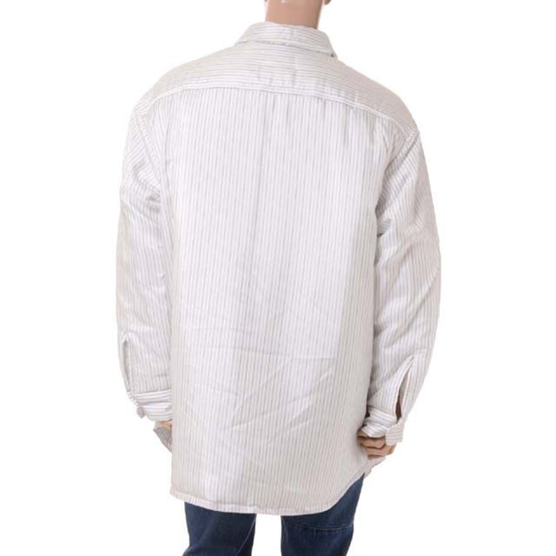 メゾン マルジェラ Maison Margiela パデッドシャツ ホワイト メゾン マルジェラ Maison Margiela パデッドシャツ ホワイト