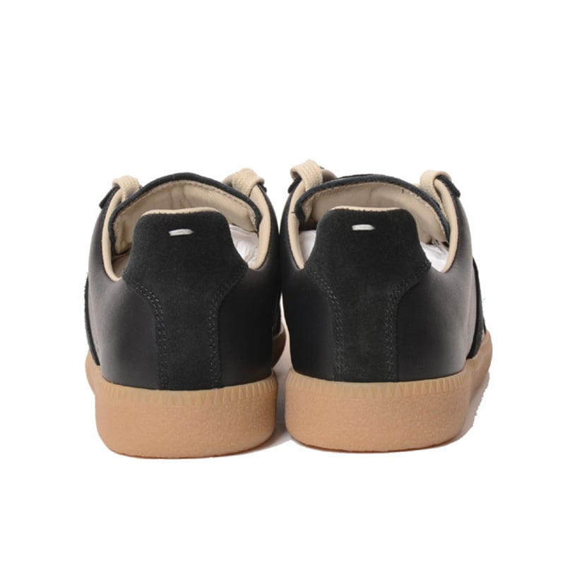 メゾン マルジェラ Maison Margiela レプリカスニーカー 牛革 ブラック