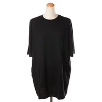 エクストリームカシミヤ extreme cashmere x Tシャツ コットンカシミア ブラック