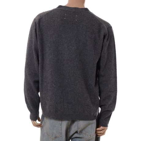 メゾン マルジェラ Maison Margiela カーディガン カシミアコットン ダービーグレー