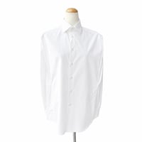 エムエムシックス メゾンマルジェラ MM6 MAISON MARGIELA 襟付き変形ブラウス コットン ホワイト