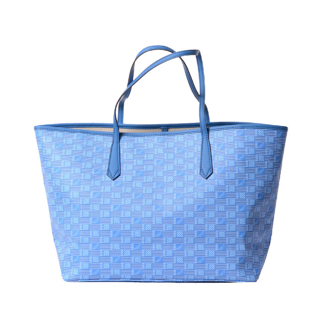 MOREAU PARIS モロー パリ トート バッグ ブルー系 レザー モローパリ Moreau Parisモナコトートバッグミディアム ポリウレタン