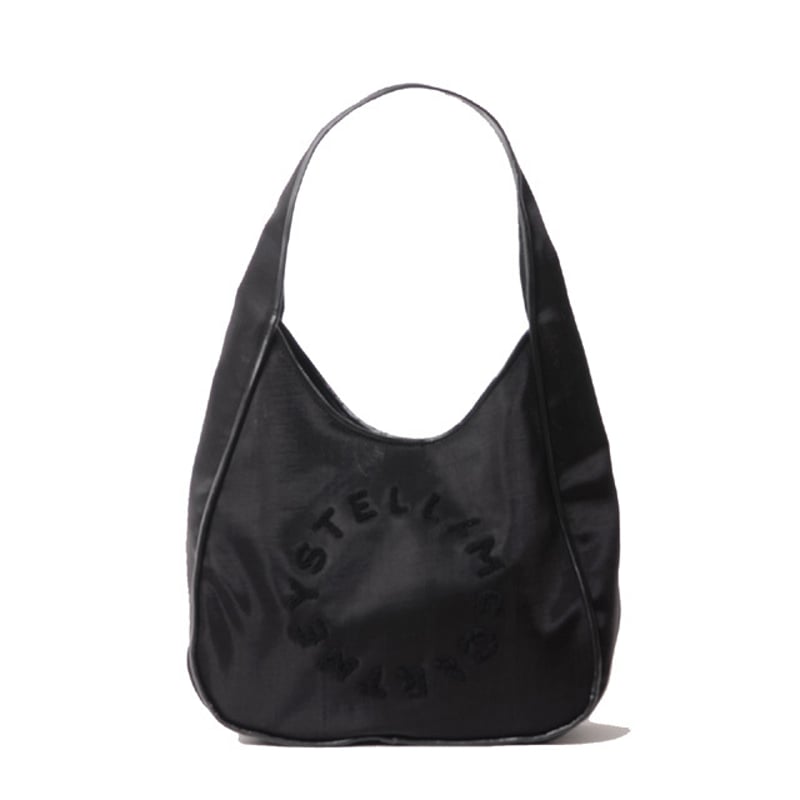 ステラマッカートニー stella mccartney ロゴホーボーバッグ メッシュ