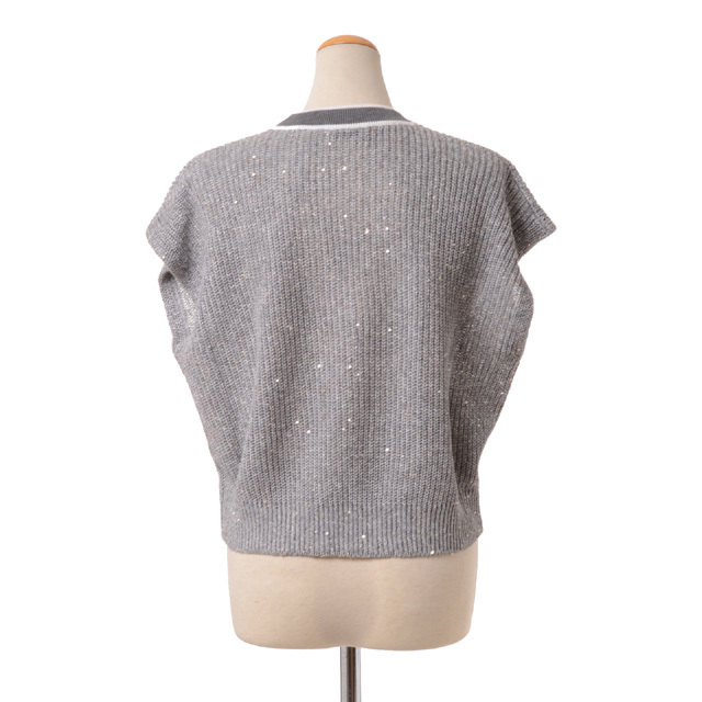 Brunello Cucinelli リネンベスト ブルネロクチネリ Brunello Cucinelli イングリッシュベスト リネン