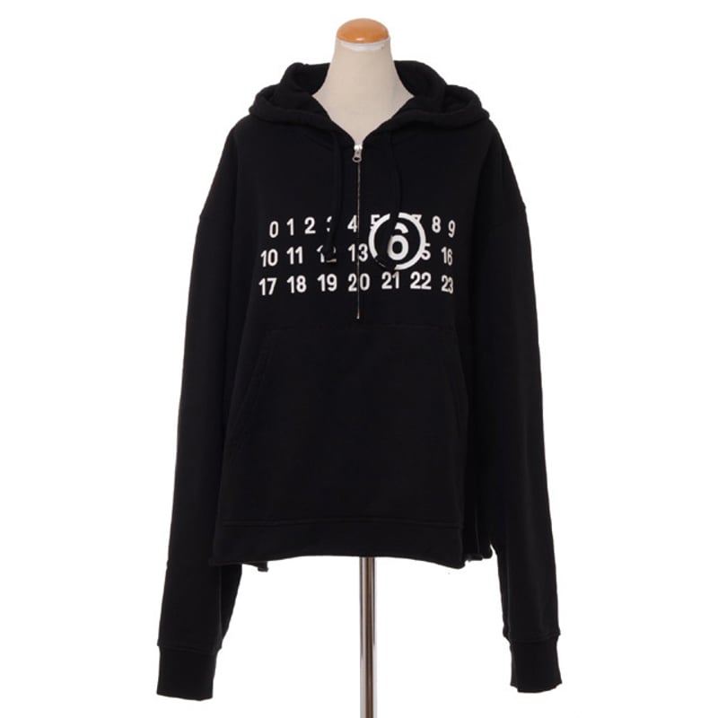 メゾンマルジェラ Maison Margiela MM6 クロップドフーディ エムエムシックス メゾンマルジェラ MM6 MAISON MARGIELA クロップ丈
