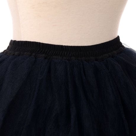 アーデム ERDEM ラッフルスカート チュール ブラック