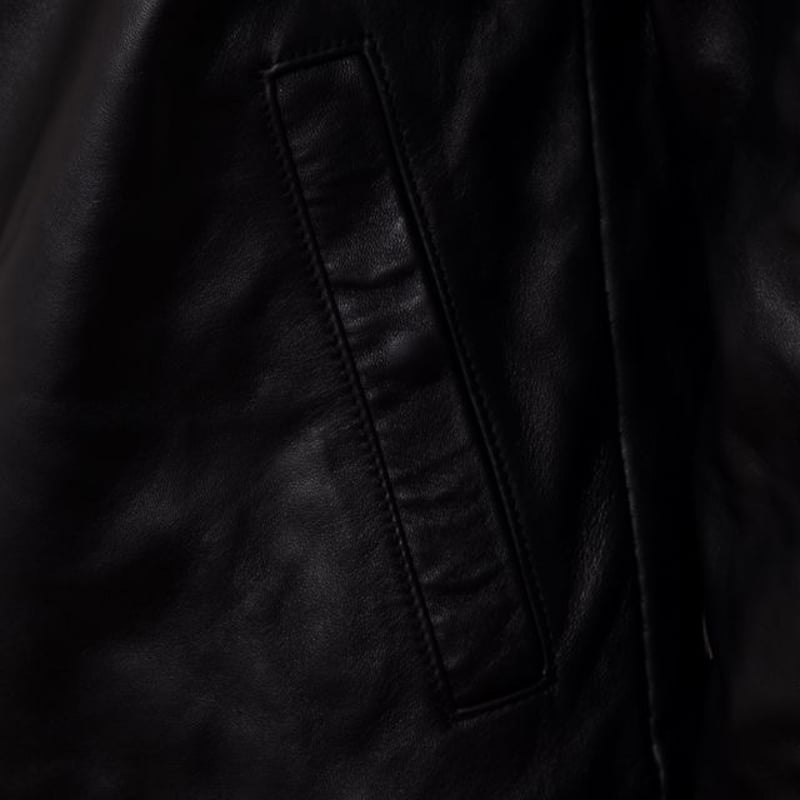 ジョルジオブラット シングルライダースジャケット 裏地総柄  本革 44 GIORGIO BRATO ジョルジオブラット ライダースレザージャケット 44