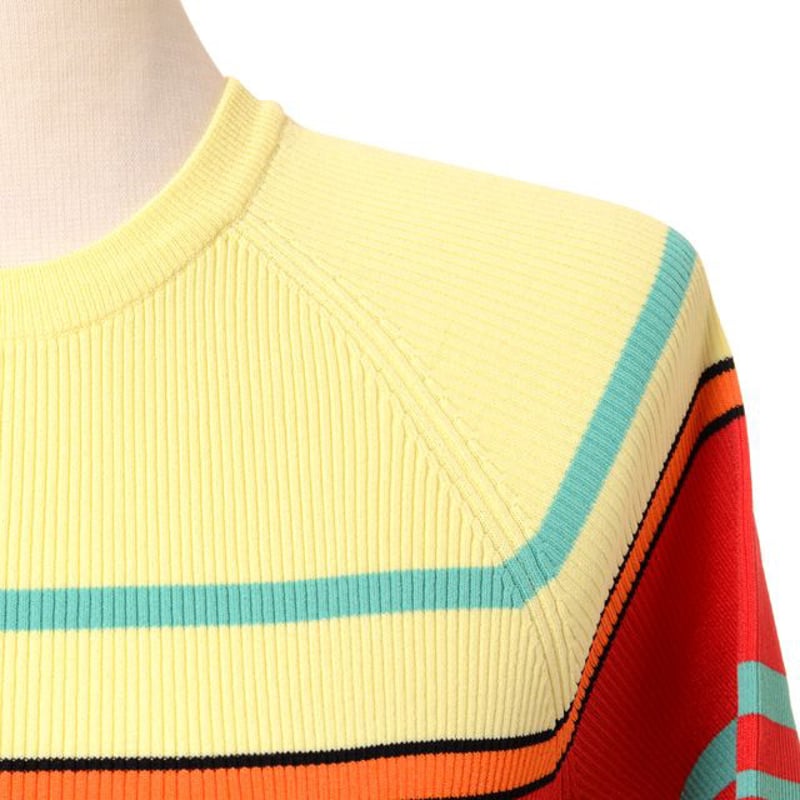 ソニアリキエル SONIA RYKIEL 半袖ボーダーワンピース リブ ソニアリキエル SONIA RYKIEL 半袖ボーダーワンピース リブ