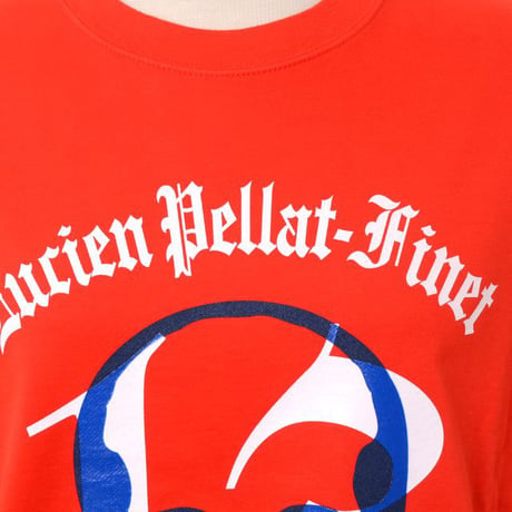 ルシアンペラフィネ Lucien Pellat Finet スカルロンT コットンジャージー レッド