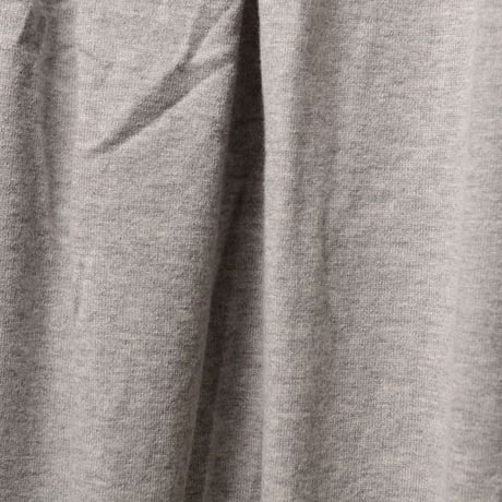 extreme cashmere x エクストリームカシミヤ リラックスロングスカート コットンカシミヤ グレー レディース 正規取扱