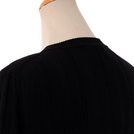 ソニアリキエル SONIA RYKIEL ロングワンピース ニット ブラック