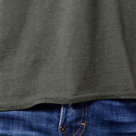 ロベルトコリーナ Roberto Collina セーター コットンカシミヤ カーキ
