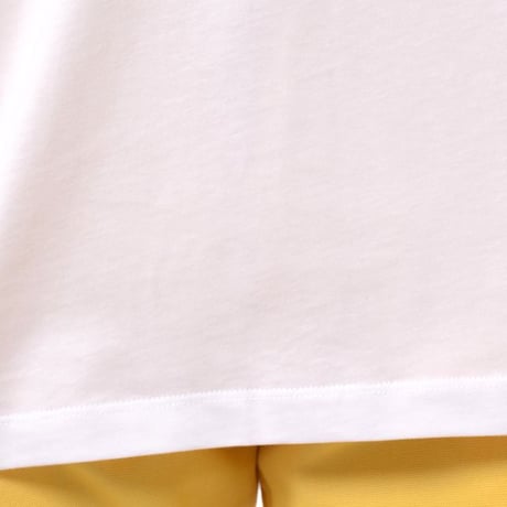 ラフシモンズ RAF SIMONS Big fit T-shirts with R print on front コットン ホワイト