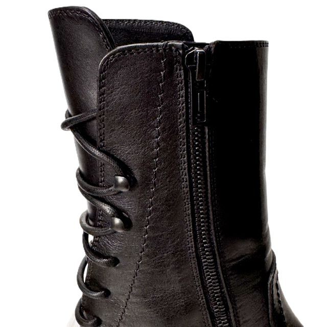 アンドゥムルメステール ann demeulemeester 後ろレースアップブーツ