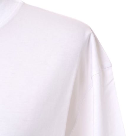 マルニ Marni ロゴ入りカットソー オーガニックコットン ホワイト