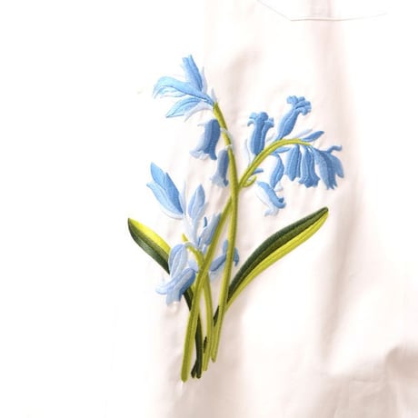 ステラマッカートニー stella mccartney フローラルエンブロイダリーブラウス オーガニックコットン ホワイト