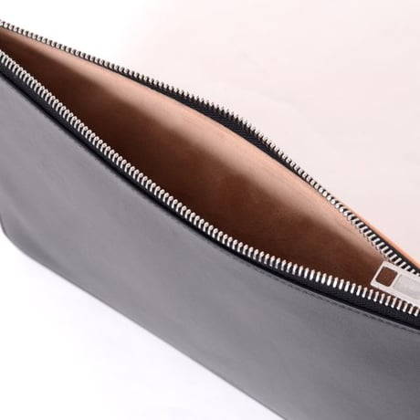 メゾン マルジェラ Maison Margiela クラッチバッグ 牛革 ブラックベージュ