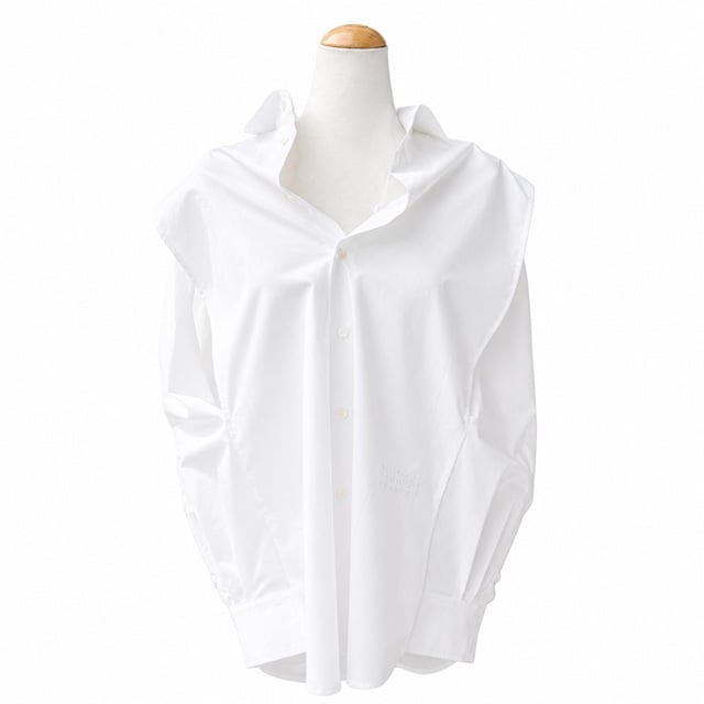 エムエムシックス メゾンマルジェラ MM6 MAISON MARGIELA 襟付き変形